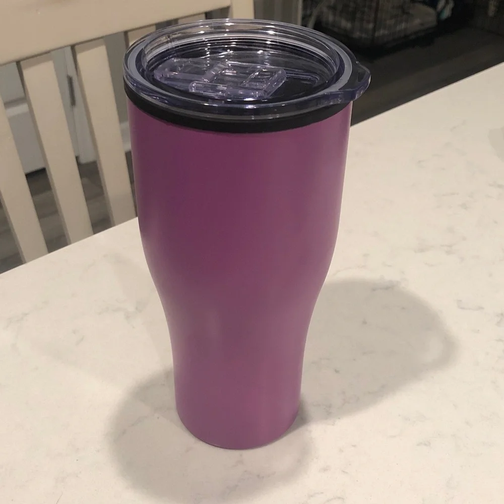 Pink/Purple Insulated Tumbler with Lid